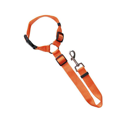 Dog Pet Safety Seat belt Clip for Car Vehicle Seatbelt Adjustable Harness LeadAU - Aimall