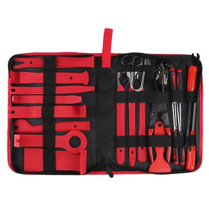 45X Car Trim Removal Tool Auto Hand Plastic Pry Bar Panel Door Clip Interior Set - Aimall