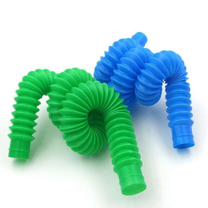 New 6-12Pcs Fidget Pop Tube Toys for Kids and Adults, Pipe Sensory Tools Relief - Aimall