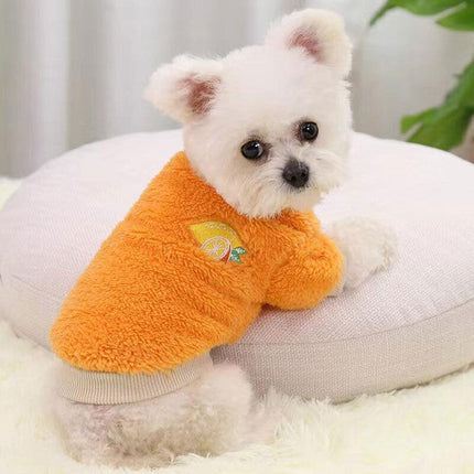 Puppy Pet Dog Fleece Warm Jumper Sweater Coat Small Yorkie Chihuahua Cat Clothes - Aimall