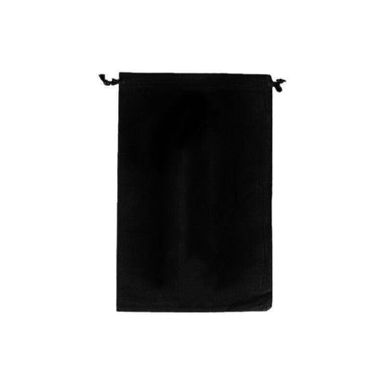 Black Velvet Pouch Drawstring Bags Wedding Favours Gift Party Jewellery Packing - Aimall