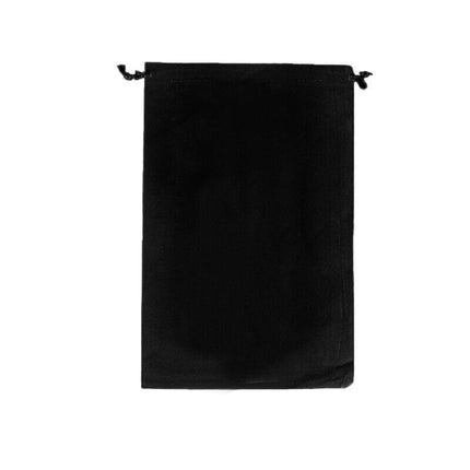 Black Velvet Pouch Drawstring Bags Wedding Favours Gift Party Jewellery Packing - Aimall