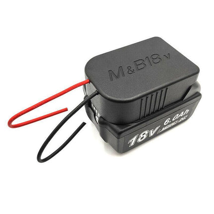 18V Li-ion Battery Adapter DIY Wire Cable Connect Output Tool For Makita / Bosch - Aimall