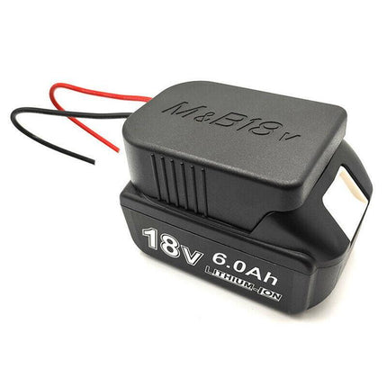 18V Li-ion Battery Adapter DIY Wire Cable Connect Output Tool For Makita / Bosch - Aimall