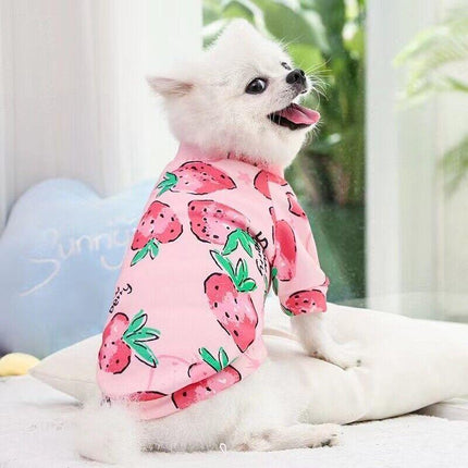 Cute Pet Dog Warm Jumper Sweater Clothes Puppy Cat Knitwear Knitted Coats Winter - Aimall