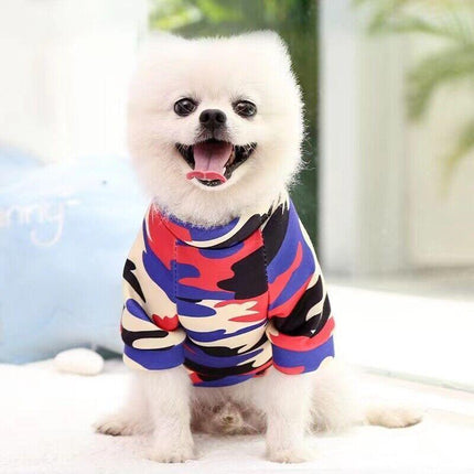 Cute Pet Dog Warm Jumper Sweater Clothes Puppy Cat Knitwear Knitted Coats Winter - Aimall