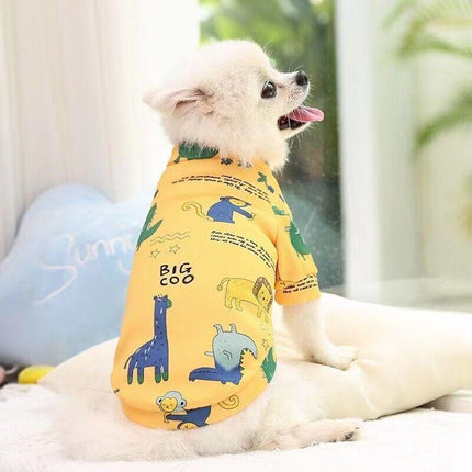 Cute Pet Dog Warm Jumper Sweater Clothes Puppy Cat Knitwear Knitted Coats Winter - Aimall