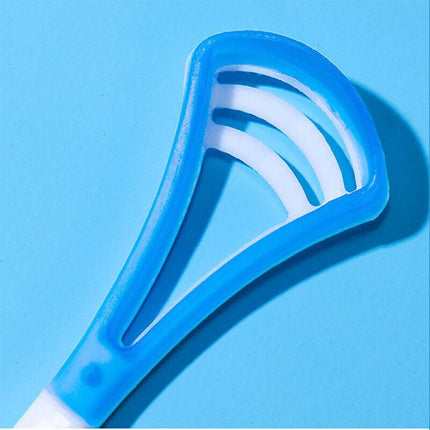 Double Head Tongue Cleaner Oral Care FDA Approved High Quality Dental Scraper AU - Aimall