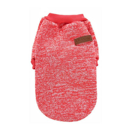 Cute Pet Dog Warm Jumper Sweater Clothes Puppy Cat Knitwear Knitted Coat Winter - Aimall