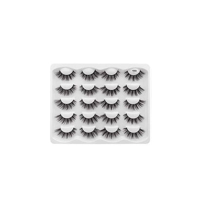 10Pair 11Style 3D Mink Natural Thick False Eyelashes Eye Lashes Makeup Extension - Aimall