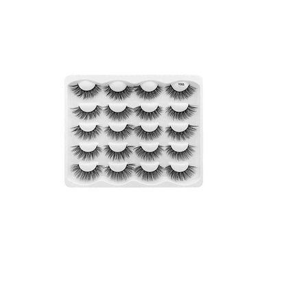 10Pair 11Style 3D Mink Natural Thick False Eyelashes Eye Lashes Makeup Extension - Aimall