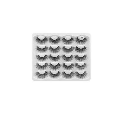 10Pair 11Style 3D Mink Natural Thick False Eyelashes Eye Lashes Makeup Extension - Aimall