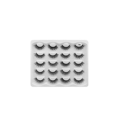 10Pair 11Style 3D Mink Natural Thick False Eyelashes Eye Lashes Makeup Extension - Aimall