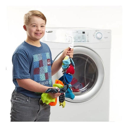 Locks Sock Tidy Clips Rope Storage Hangers Closet Organizer Laundry Helper AU - Aimall