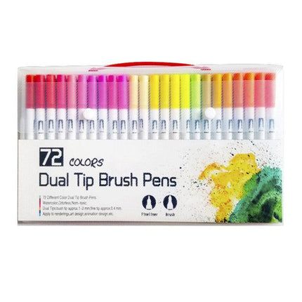 12-120 Colour Brush Pen Watercolor Art Drawing Painting Artist Sketch Marker AU - Aimall