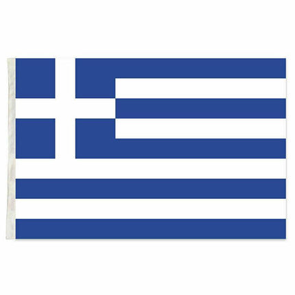 Large Greece Greek Flag Heavy Duty Outdoor 90 X 150 CM - 3ft x 5ft AU Stock - Aimall