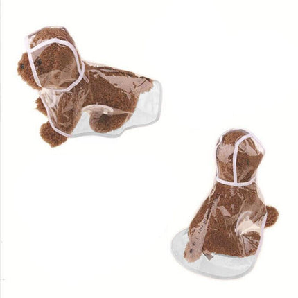 Puppy Waterproof Pet Dog Raincoat Jacket Clothes Vest Rain Coat Outdoor Hoodies - Aimall