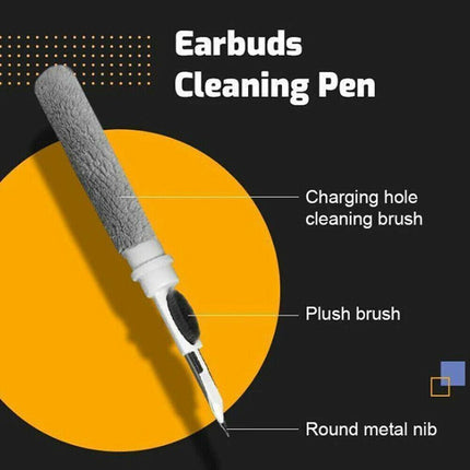Bluetooth Earbuds Cleaning Pen Kit Clean Brush for Air pods Wireless Earphones - Aimall