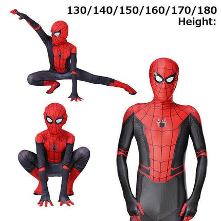 Kids Spider-Man: Far From Home Spiderman Zentai Cosplay Costume Suit Outfit AU - Aimall