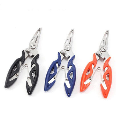 Fishing Pliers Scissors Line Cutter Braid Split Ring Tool Lip Grip TACKLE AU - Aimall