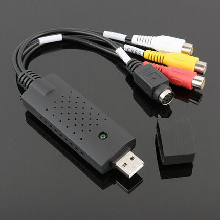 Video Grabber Capture USB Card Convert VCR VHS To Digital DVD for Windows 10 AU - Aimall