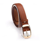 Fashion Ladies Womens Jeans Classic Buckle PU Leather Belt Waistbands Printed AU - Aimall