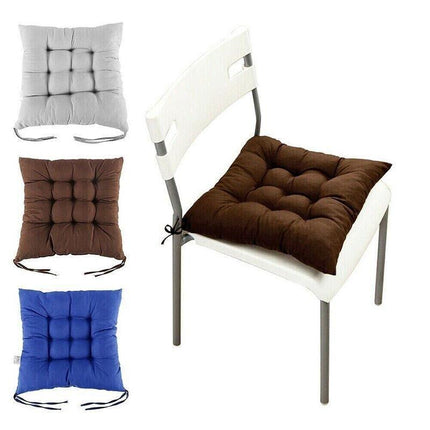 Seat Cushions Outdoor Indoor Cushion Square Soft Chair Pad Home Decor 35x35cm AU - Aimall