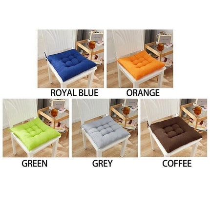 Seat Cushions Outdoor Indoor Cushion Square Soft Chair Pad Home Decor 35x35cm AU - Aimall