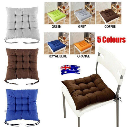 Seat Cushions Outdoor Indoor Cushion Square Soft Chair Pad Home Decor 35x35cm AU - Aimall
