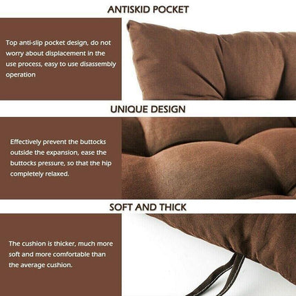 Seat Cushions Outdoor Indoor Cushion Square Soft Chair Pad Home Decor 35x35cm AU - Aimall