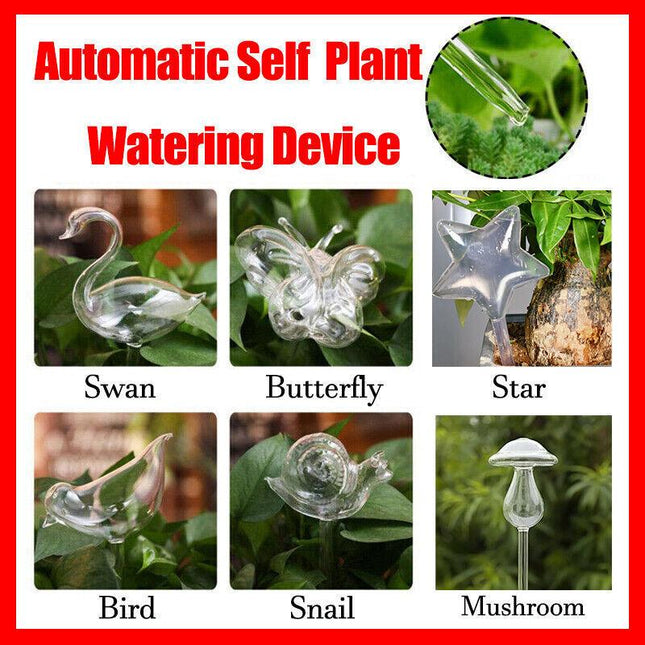 Automatic Self Plant Watering Glass Bulbs Water Feeder Indoor Irrigation Outdoor - Aimall