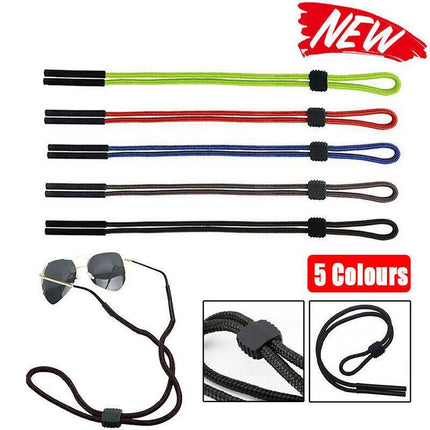 Reading Eyeglass Glasses Chain Cord Lanyard Sunglasses Neck Holder Sports Strap - Aimall