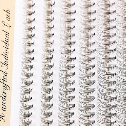 Volume Cluster eyelash extension individual Russian False Mink Lashes C 10D/20D - Aimall