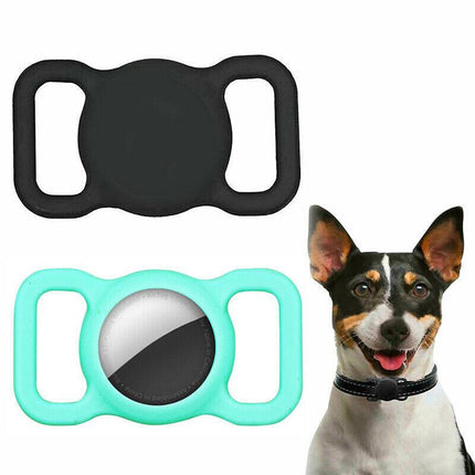 Silicone Pet Protective Case for Airtag Loop Apple GPS Finder Dog Cat Collar AU - Aimall