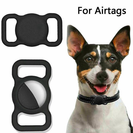 Silicone Pet Protective Case for Airtag Loop Apple GPS Finder Dog Cat Collar AU - Aimall