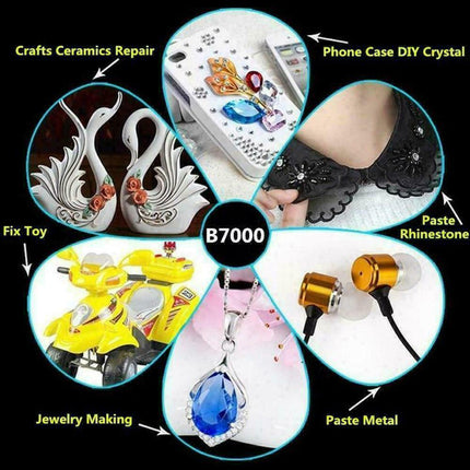 Rhinestone Glue Multi-purpose B-7000 Adhesive Jewelry Nails Glass Phone AU Stock - Aimall