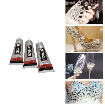 Rhinestone Glue Multi-purpose B-7000 Adhesive Jewelry Nails Glass Phone AU Stock - Aimall