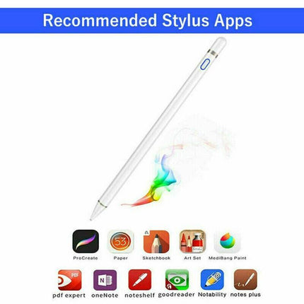 Pencil Pen for Apple iPad 6th/7th/8th/Mini 5th/Pro 11&12.9/Air 3rd Gen Stylus AU - Aimall