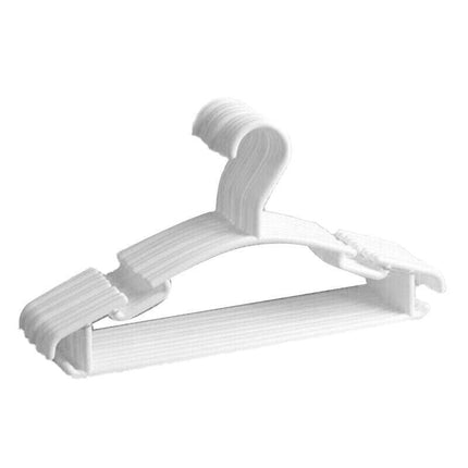 10-60PCS Colored Children Kids Coat Hangers Child Baby Clothes Hanger Cloth Rack - Aimall