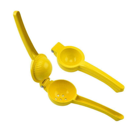 Premium Quality Metal Lemon Squeezer Handheld Juicer Presser Citrus Juice Lime - Aimall
