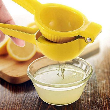 Premium Quality Metal Lemon Squeezer Handheld Juicer Presser Citrus Juice Lime - Aimall