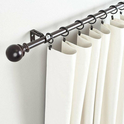10pc Multipurpose Window Curtain Clothes Metal Clips Rings Hook Hanging 3Colours - Aimall