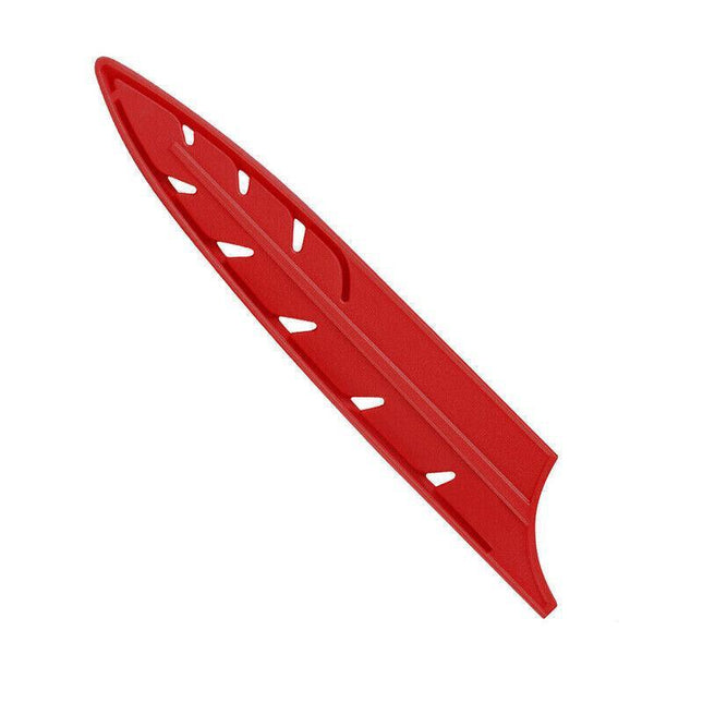 Plastic Knife Sheath Edge Guard Cover Scabbard Slicing Blade Red Protector Chef - Aimall