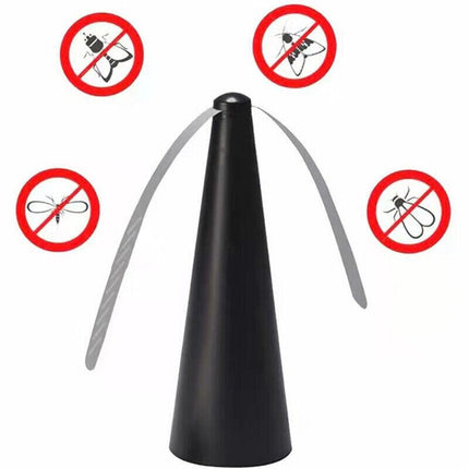 1/3Pcs Automatic Fly Trap Repellent Fan Keep Flies Bugs Away From Your Food #T - Aimall