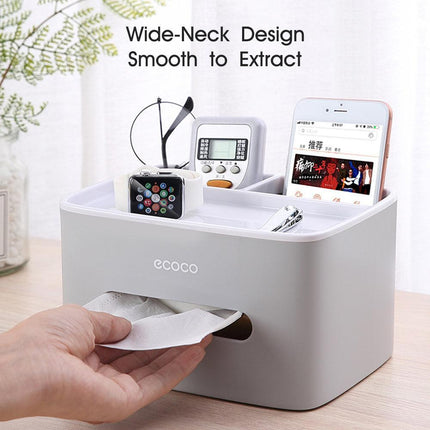 Tissue Box Cover Table Napkin Paper Case Car Holder Storage Organizer Dispenser - Aimall