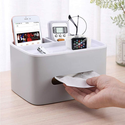 Tissue Box Cover Table Napkin Paper Case Car Holder Storage Organizer Dispenser - Aimall