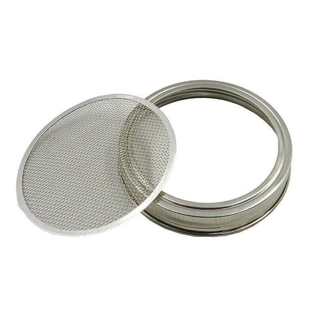 Seed Sprouting Lids Tools Strainer Screen Kits for Wide Mouth Mason Canning Jar - Aimall