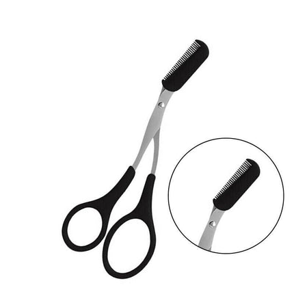 Eyebrow Razor Set Trimmer Shaver Scissors spooley Dermaplaning Tweezers AU - Aimall