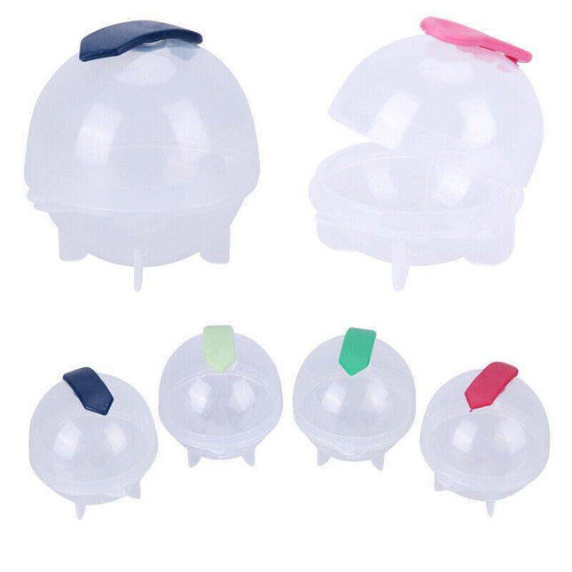 4pcs Large Ice Ball Maker Big Silicone Mold Sphere Whiskey Round Mould DIY 5cmAU - Aimall