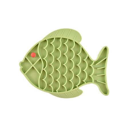 Dog Bath Lick Pad Mat Pet Shower Grooming Slow Feeder Dog Suction Training AU - Aimall